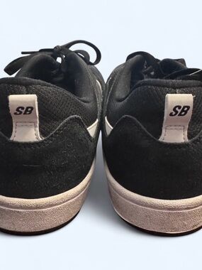 Nike SB Black and White Skate Shoes
